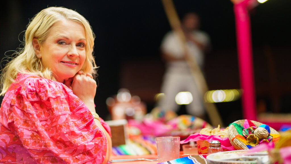 Melissa Joan Hart estuvo en Xcaret