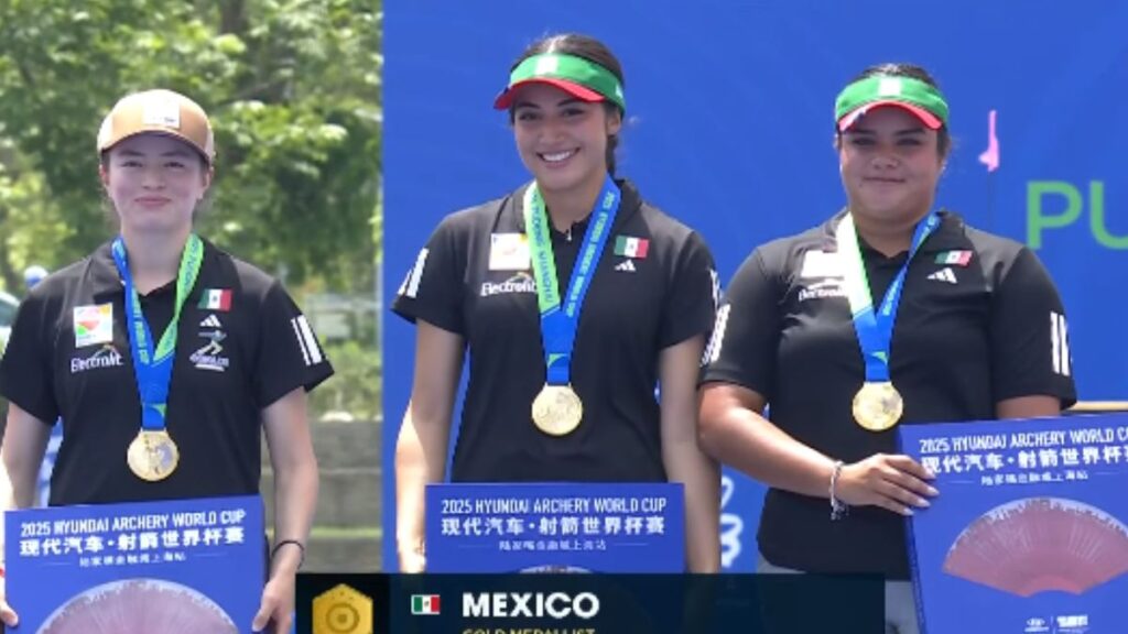 Equipo mexicano de arco compuesto gana oro en Copa del Mundo | Claro Sports