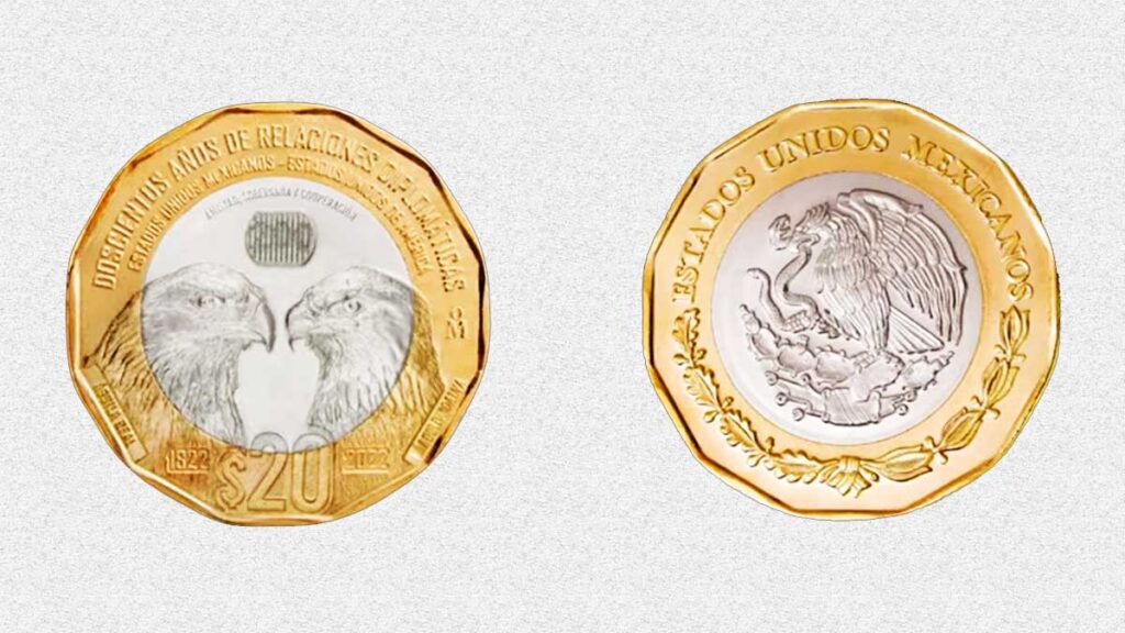Moneda de 20 pesos es vendida en una alta suma