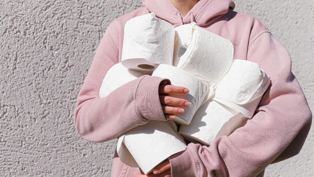 papel de baño emergencia