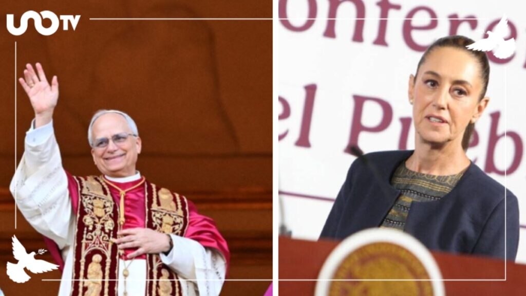 Sheinbaum no asistirá a la misa de Leon XIV. AFP/CUartoscuro