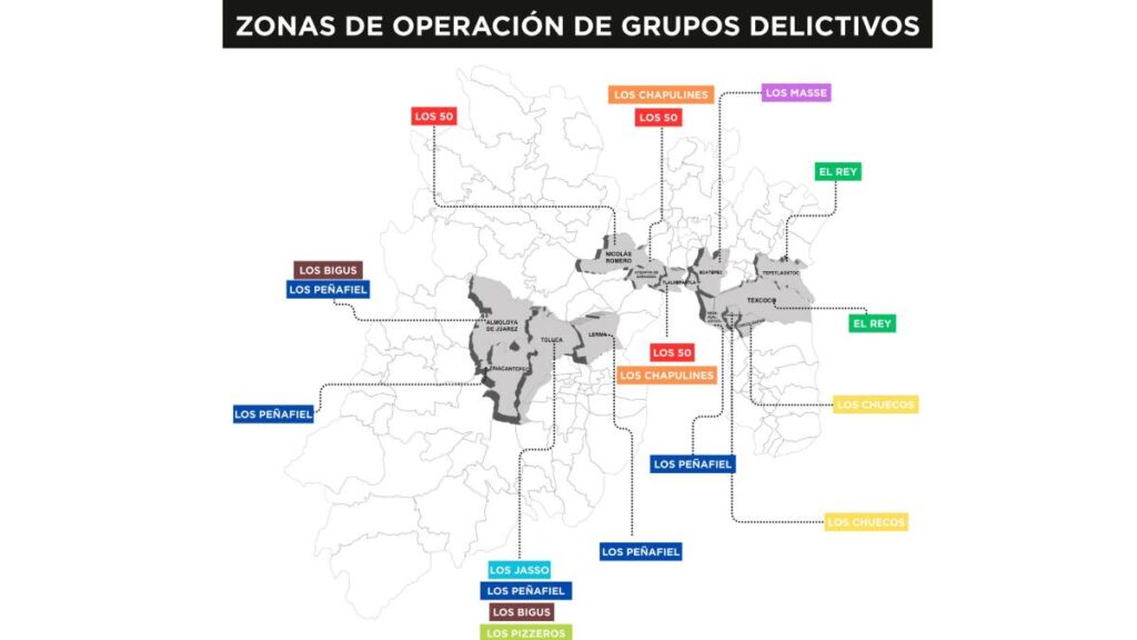 Los 132 presuntos robacoches serían integrantes de nueve bandas.