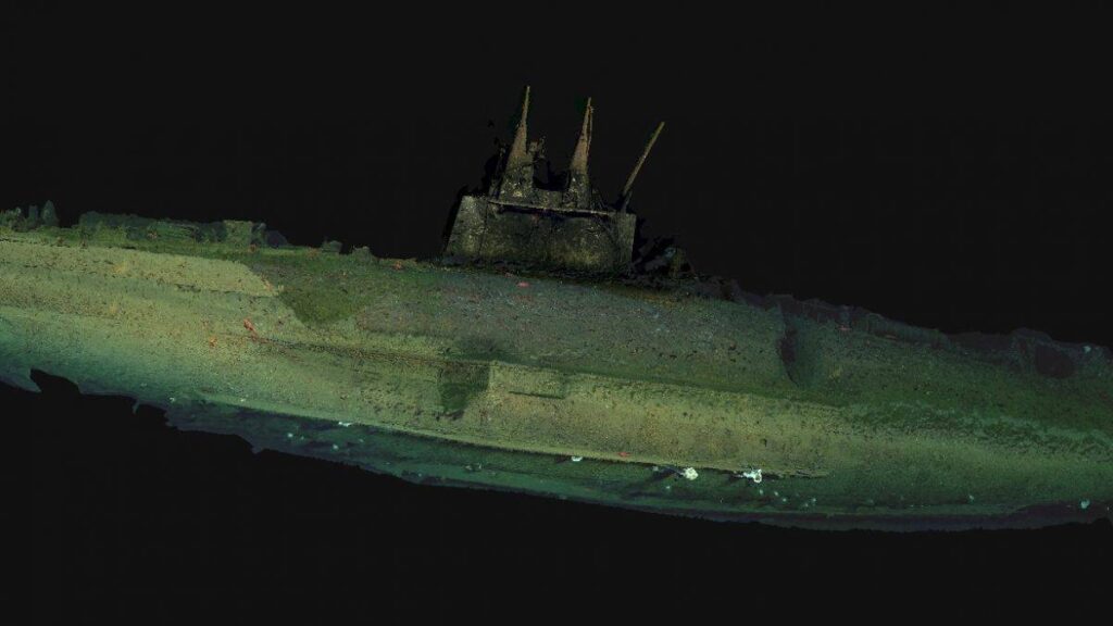 Impactantes imágenes: Submarino de hace más de 100 años es hallado casi intacto
