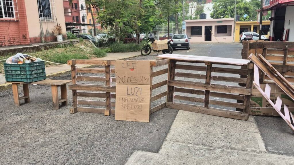 Bloqueo en Tabasco