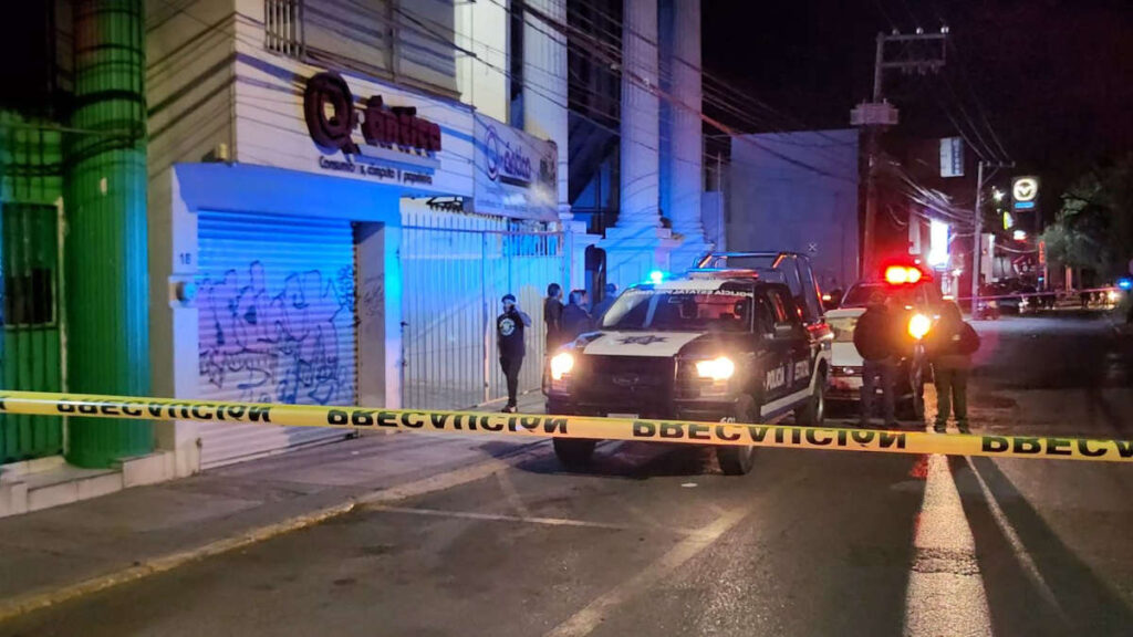 La policía de Zacatecas desplegó operativos de emergencia.