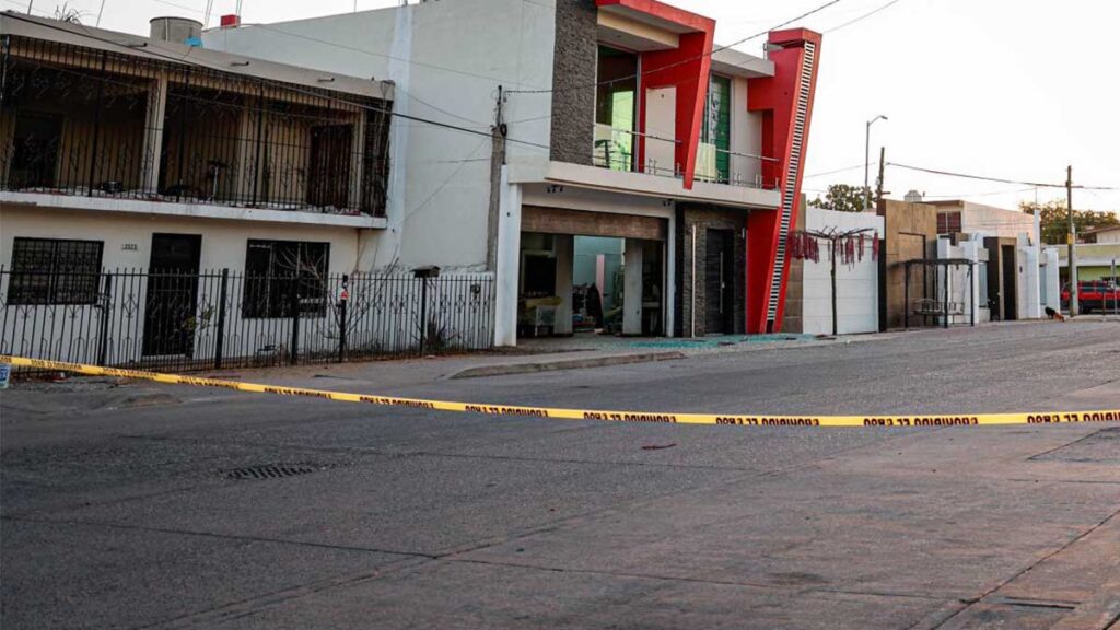 La balacera ocurrió en la ciudad de Culiacán.