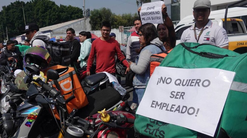 Repartidores por aplicación