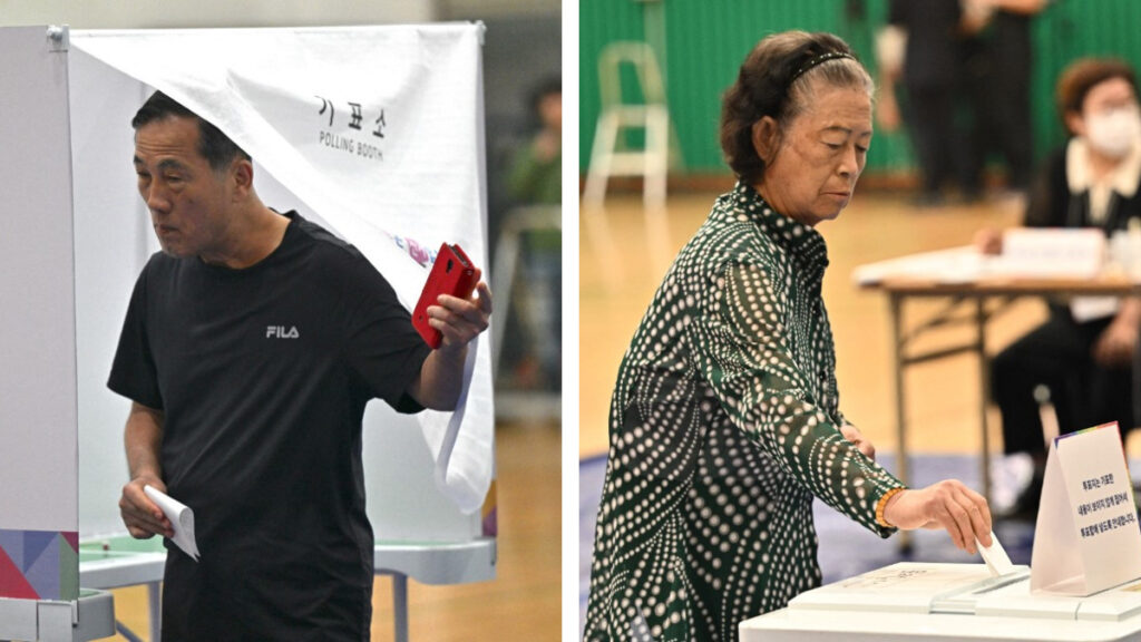 elecciones presidenciales en Corea del Sur
