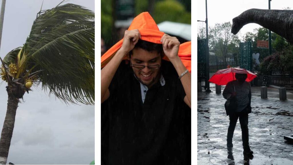Por actividad de sistemas de baja presión se esperan lluvias en estos estados