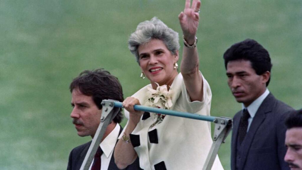 Muere Violeta Chamorro a los 95 años