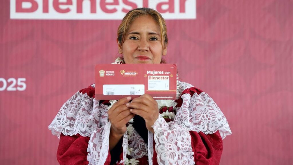 Programa Mujeres con Bienestar Edomex para algunas mujeres.