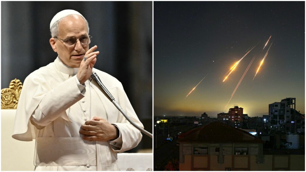 Papa León XIV llama a Israel e irán "a la responsabilidad y a la razón"