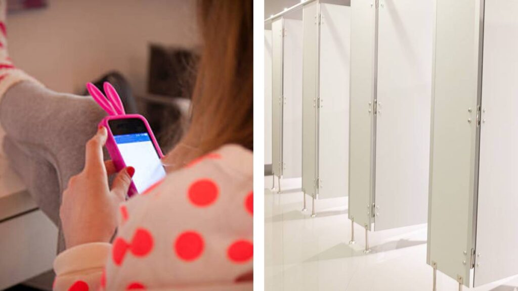 Lilly Tino en polémica por fotos en baños de mujeres