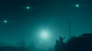 ¿Qué fue eso? Aparece extraña luz verde en el cielo de Tampico, Tamaulipas
