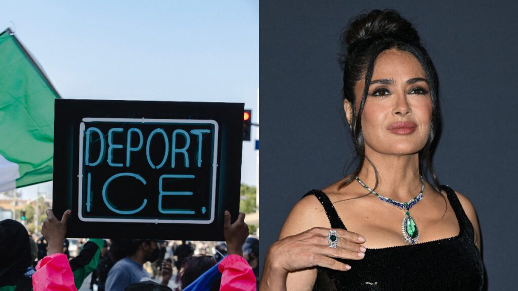 Salma Hayek comparte recomendaciones para latinos en caso de encuentros con ICE