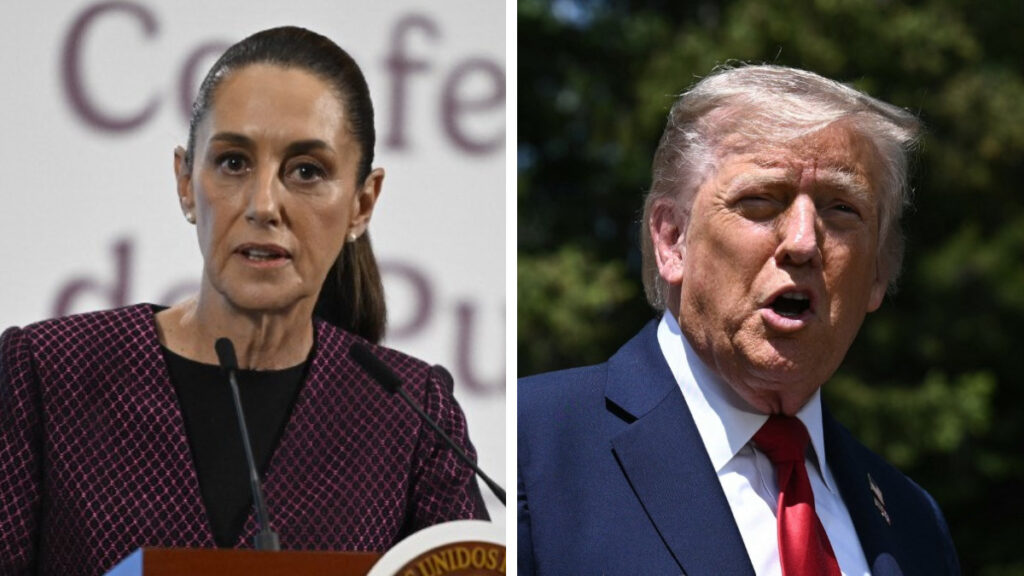 Sheinbaum y Trump hablaron por teléfono: Fotos: AFP