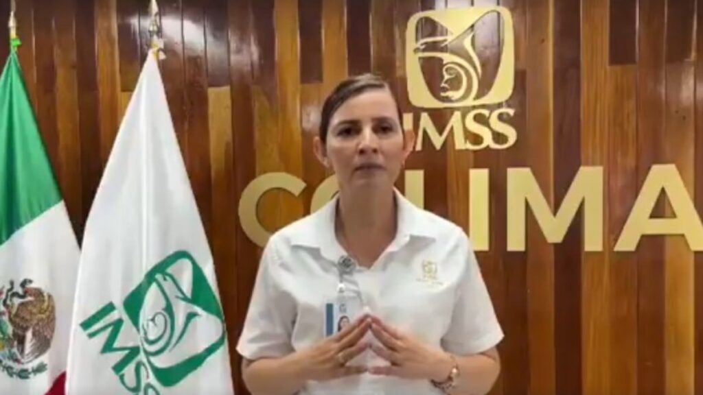 Fátima Borrego Pérez, titular del IMSS Colima