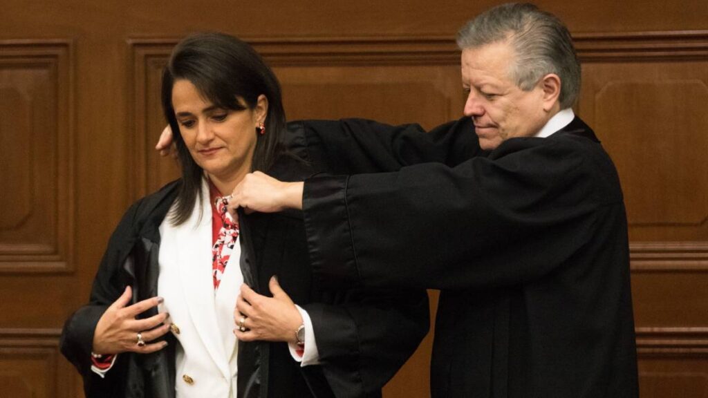 ¿Qué simboliza la toja en el Poder Judicial?