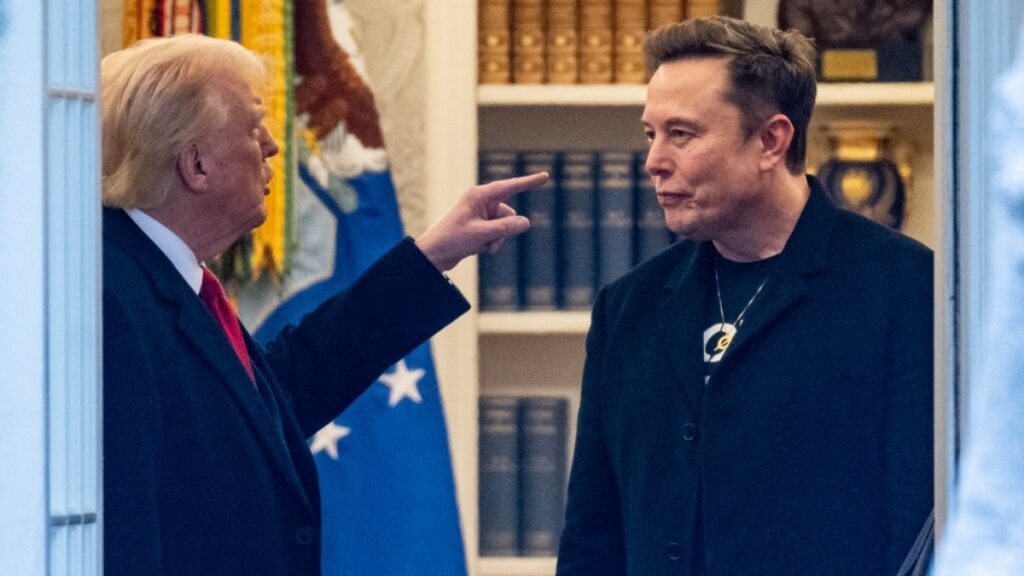 Trump y Musk han tenido problemas en fechas recientes. AFP