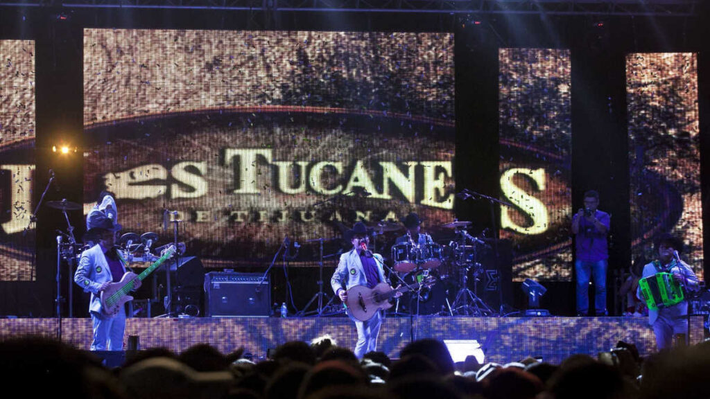 Los Tucanes de Tijuana se presentaron en Chihuahua.