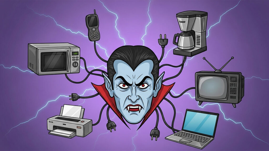 Así te roban luz estos vampiros eléctricos