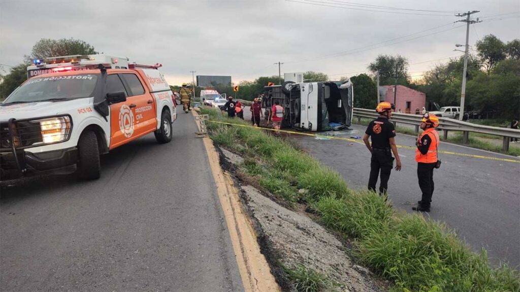 Accidente en la en la Carretera Nacional.