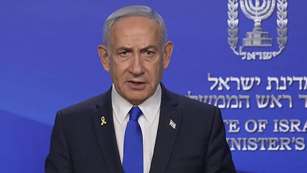 Israel, ataque a Irán. Primer ministro Benjamin Netanyahu