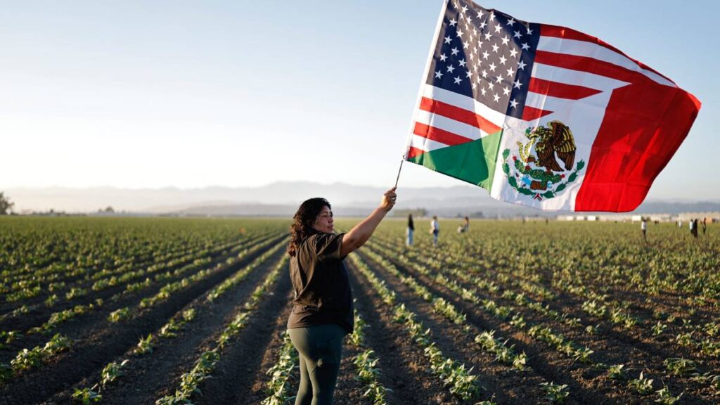 Trabajadora agricola