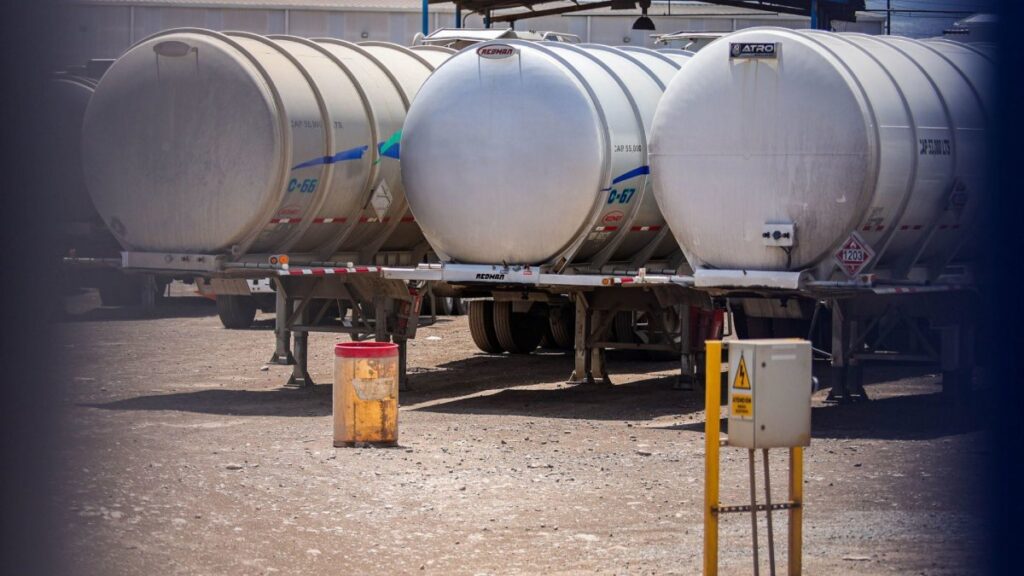 Combustible decomisado en México