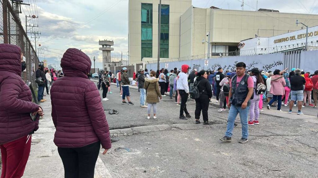 Disturbios en penal de Chalco