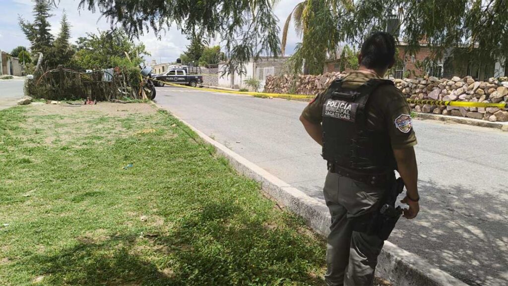 Autoridades de Zacatecas investigan el feminicidio.