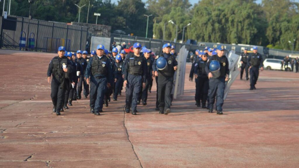 SSC desplegará 2 mil 217 policías por partido Pumas-Leganés.