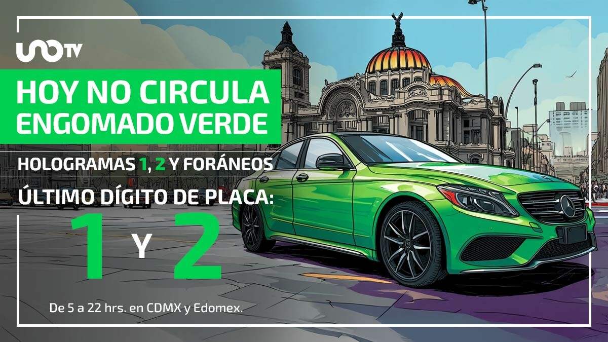 Hoy No Circula, jueves 1 de octubre: estos autos descansan en CDMX y Edomex