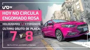 Hoy No Circula CDMX y Edomex; martes 6 de enero de 2026: ¡qué no te lleven al corralón!