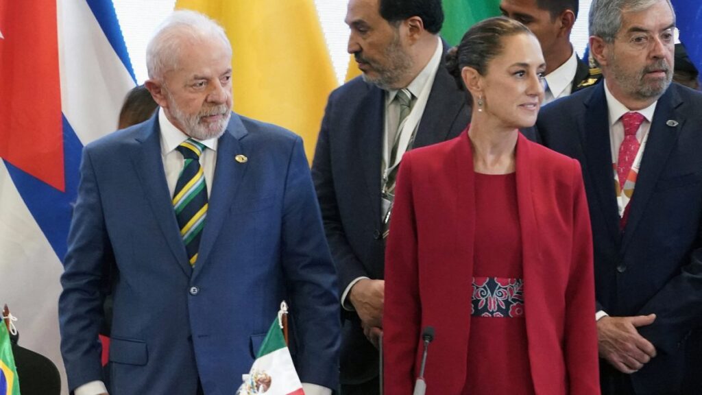 Lula y Sheinbaum, presidentes de Brasil y México