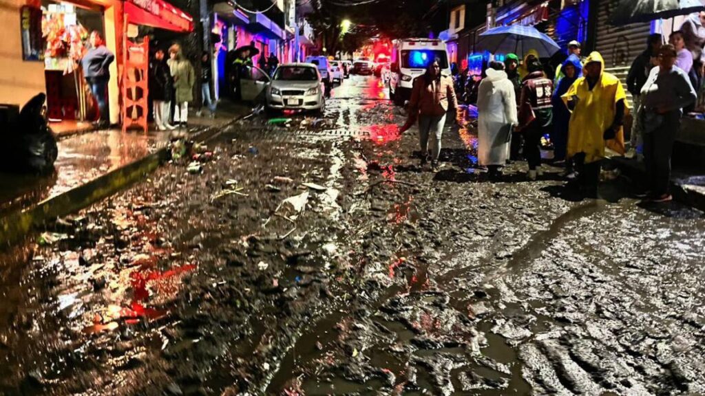 Lluvia atípica en Magdalena Contreras deja daños materiales.