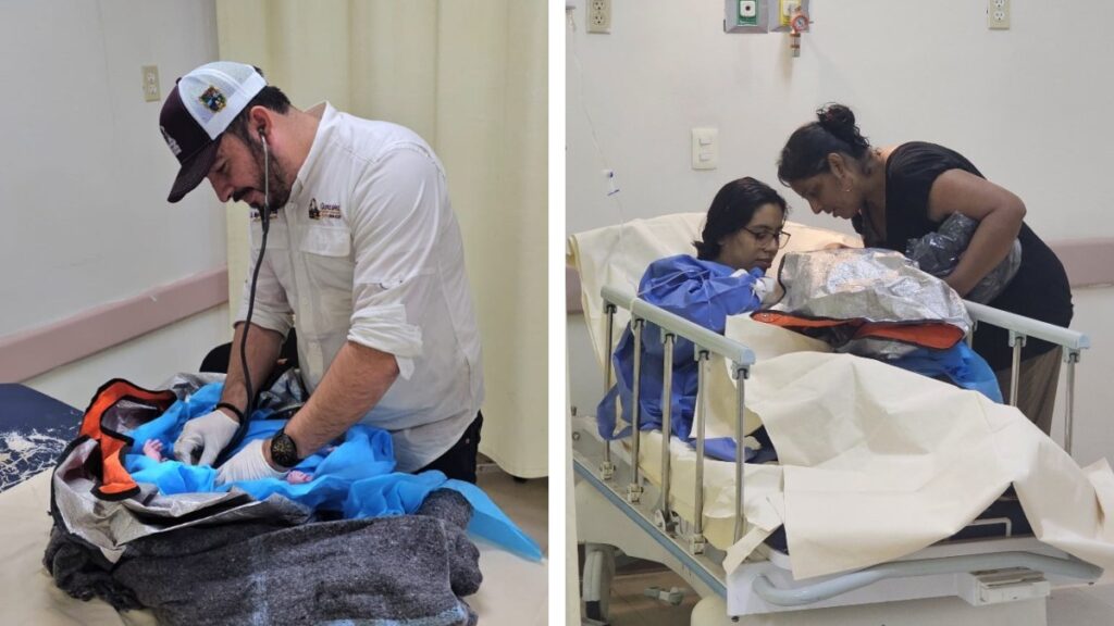 Alcalde de Tamaulipas atiende parto en plena tormenta