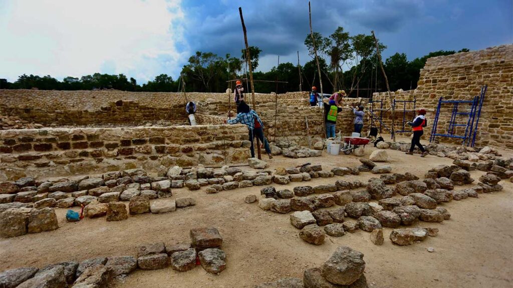 Construcción del Parque Arqueológico Chetumal.