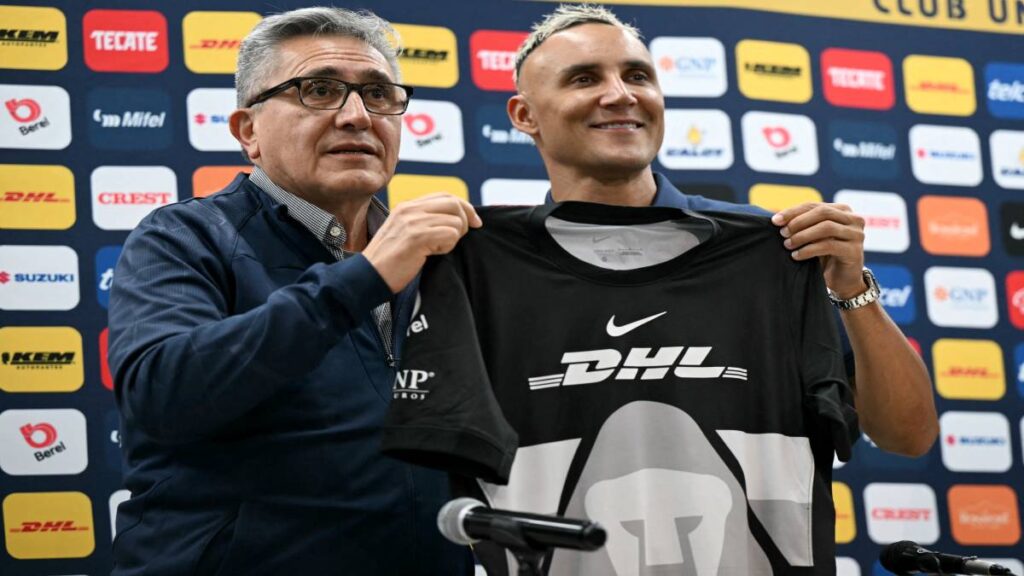 Oficial: Pumas presenta a Keylor Navas