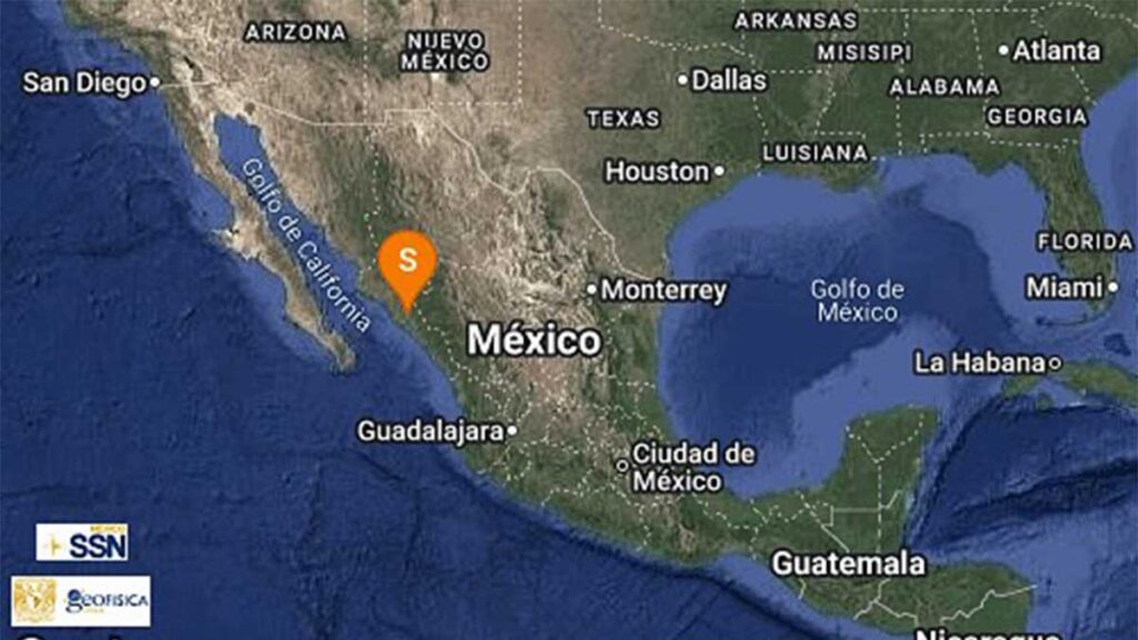 El pasado miércoles se registró un sismo en Culiacán.