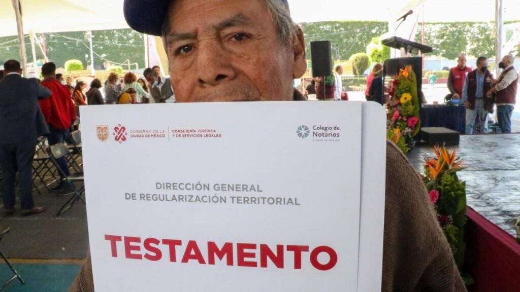 El trámite del testamento es gratis en Iztapalapa.