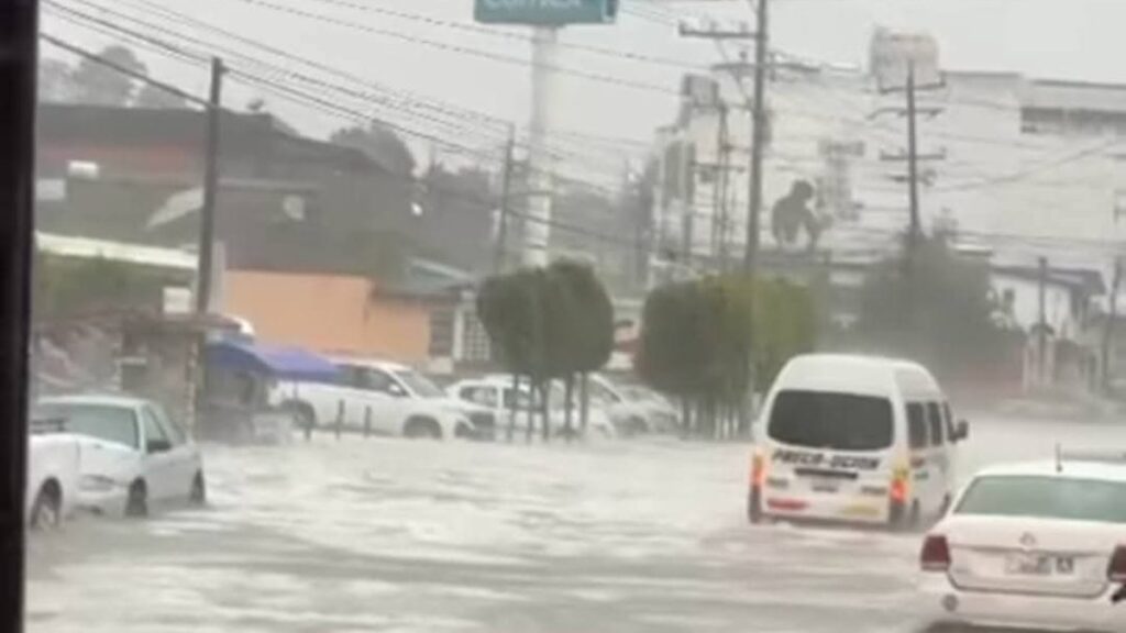 Fuerte tormenta en Tlaxcala