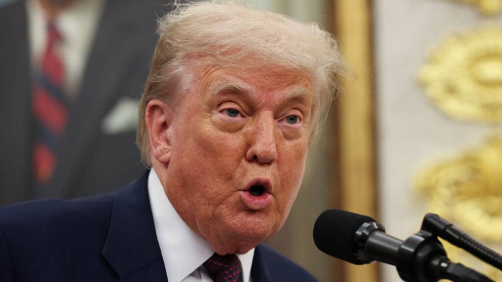 Donald Trump, presidente de Estados Unidos.