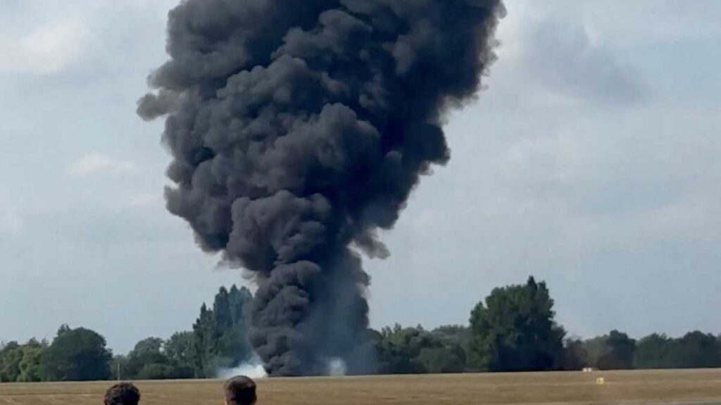 Avioneta se estrella e incendia en Montana