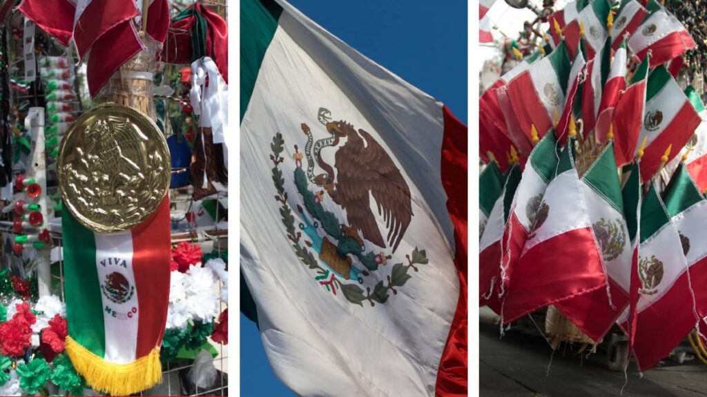 Bandera De Mexico Septiembre Independencia