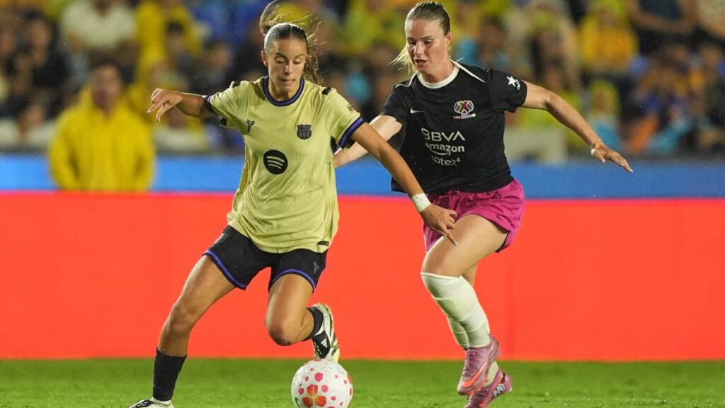 FC Barcelona se impone en penales a las estrellas de la Liga MX Femenil