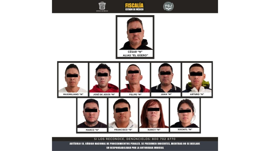 Caen en Chalco 10 presuntos implicados en asesinato de Dulce, de 12 años