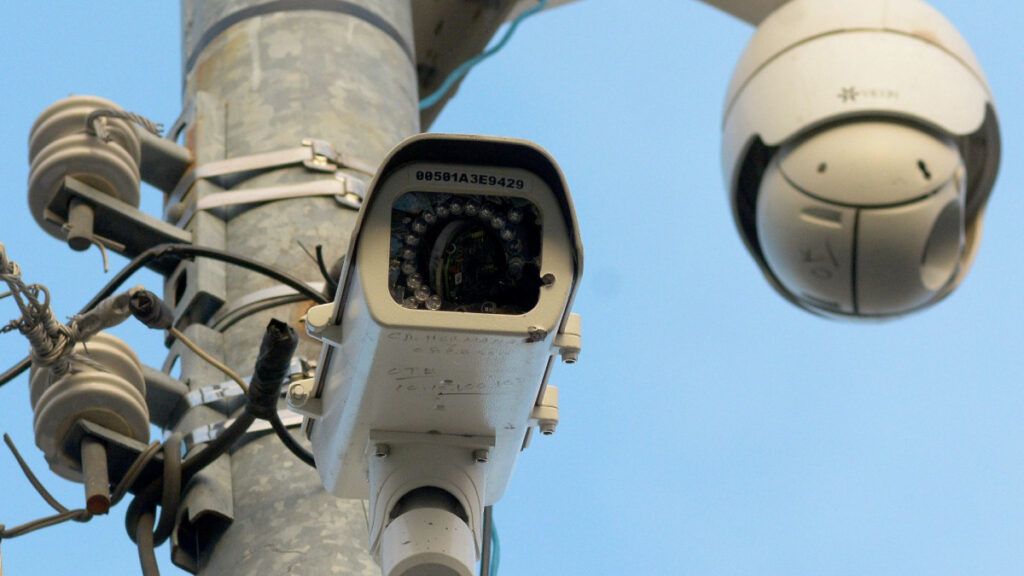 Cámaras de seguridad usadas para vigilar autoridades. Cuartoscuro/Ilustrativa
