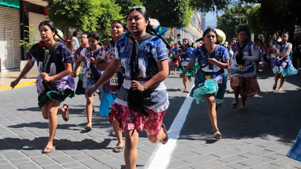 Carrera de la tortilla en Tehuacán, Puebla
