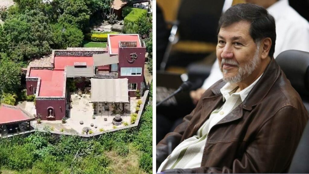 Casa en Tepoztlán de Gerardo Fernández Noroña fue adquirida de manera irregular